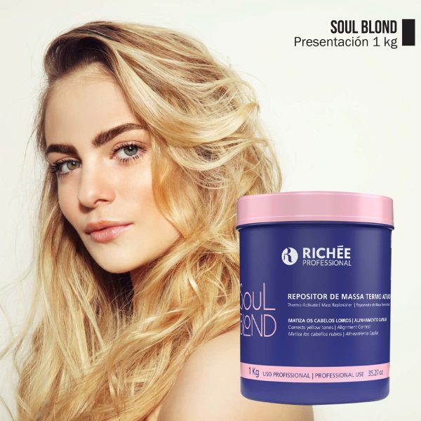 Soul Blond Matizador Richee 1kg - Imagen 2