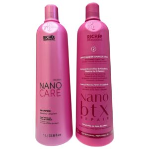 nano btx Daily repair pack shampoo y acondicionador 1Litro