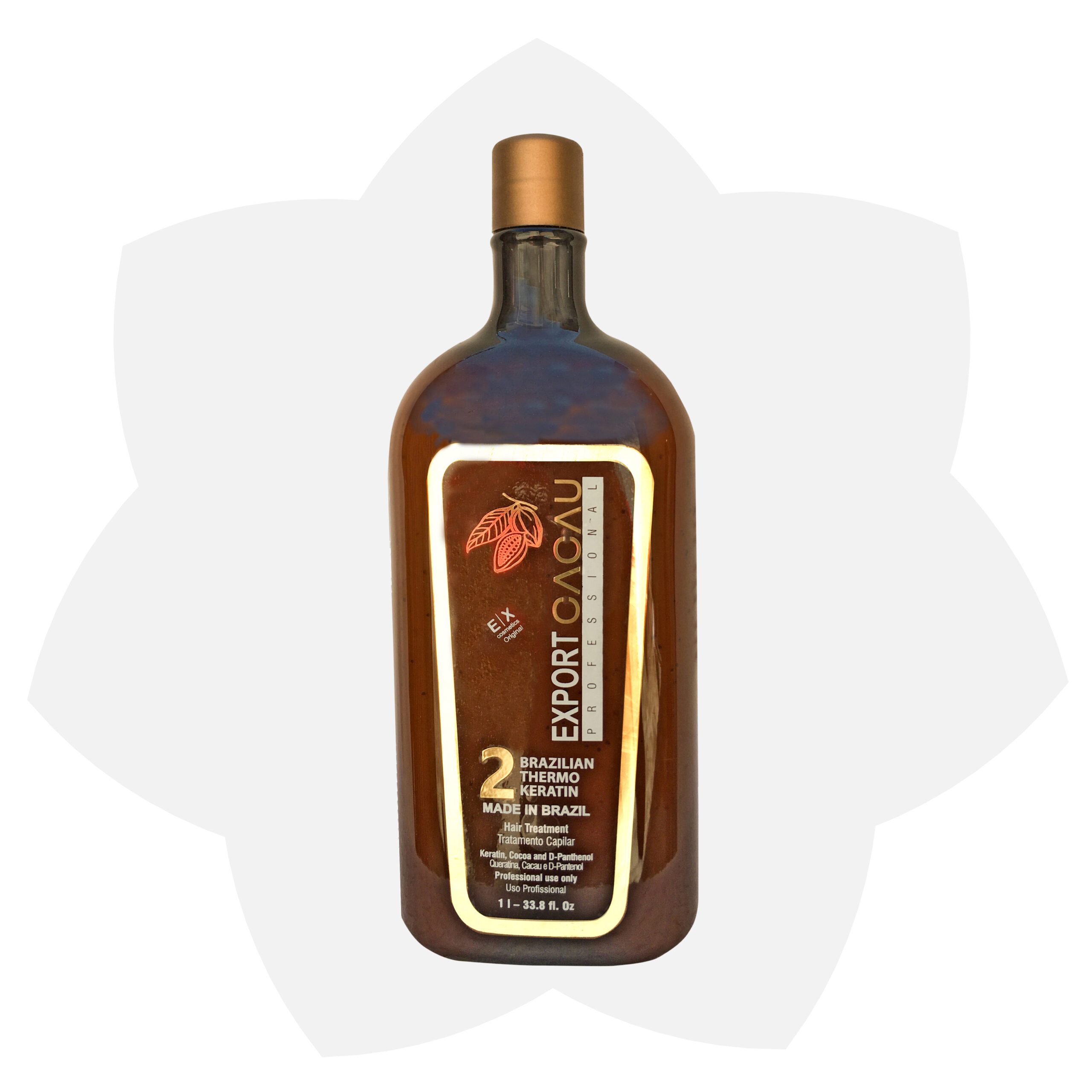 Paso 2 brazilian thermo keratin export Cacau 1 lt ...