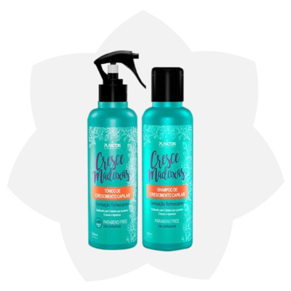 KIT CRESCE MADEIXAS PLACTON 220 ML