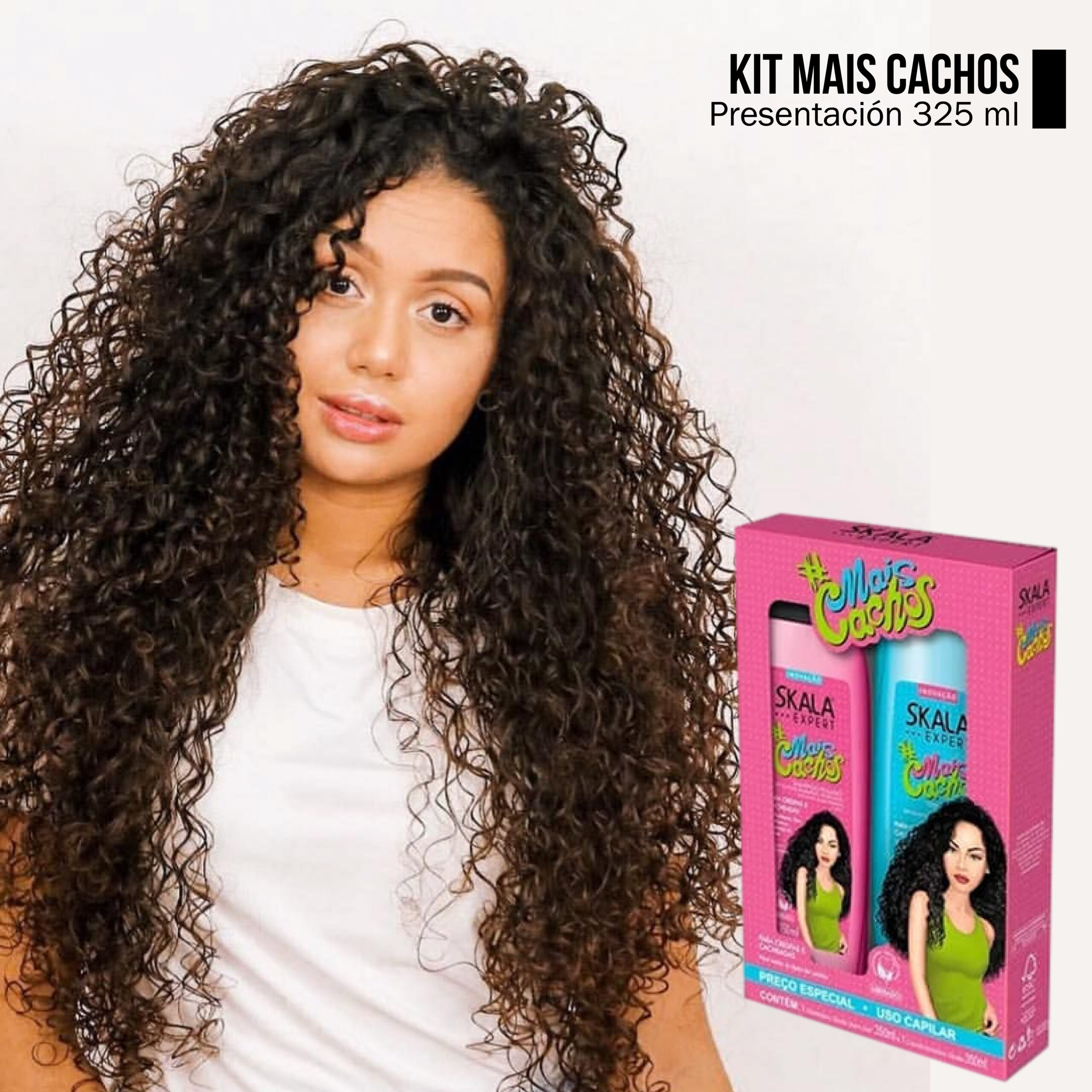 KIT DE SHAMPOO Y ACONDICIONADOR MAIS CACHOS (RIZOS