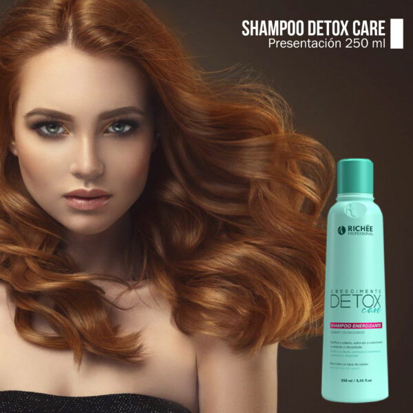DETOX CARE SHAMPOO ENERGIZANTE 250 ML - Imagen 2
