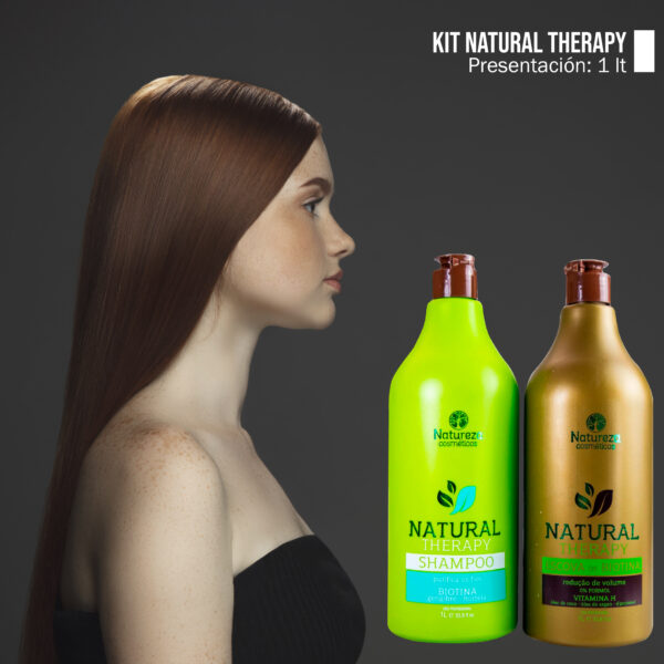 KIT ALISADO BIOTINA NATUREZA - Imagen 2