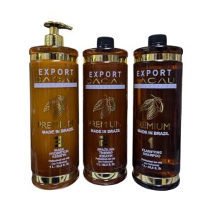 KIT ALISADO EXPORT CACAU TRES PASOS 1L