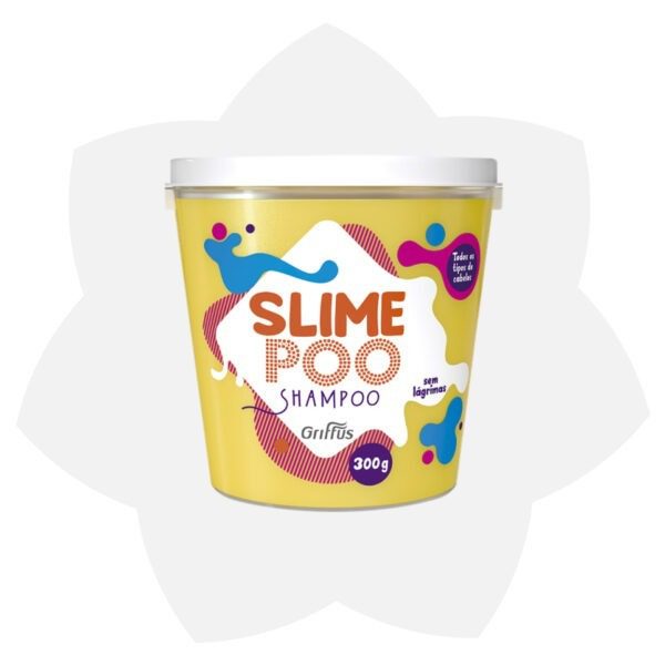 SHAMPOO SLIME POO AMARILLO 300 G / SIN SAL / VEGANO