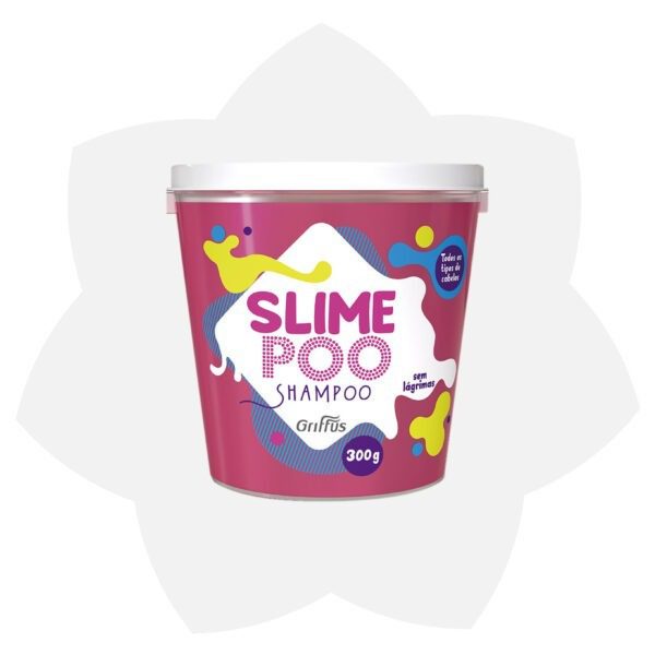 SHAMPOO SLIME POO ROSA 300 G / SIN SAL / VEGANO