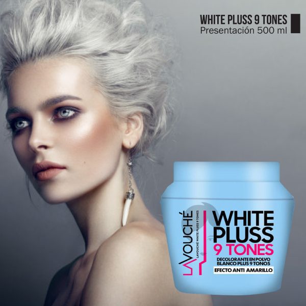 Polvo Decolorante Lavouche White Pluss Aclara 9 Tonos 500g - Imagen 2