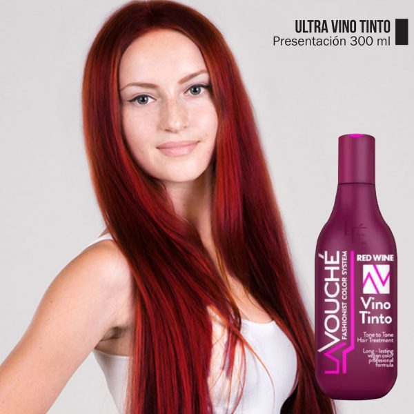 LAVOUCHE   Matizador Vino Tinto Ultra Color x 300ml - Imagen 2