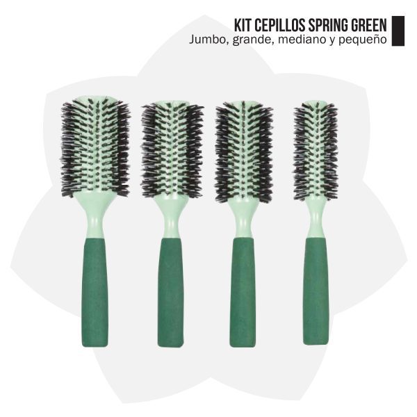 Línea Profesional Kit Cepillo Spring Green