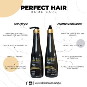 KIT MANUTECION HOME CARE LOOFER PERFECT HAIR 500ML