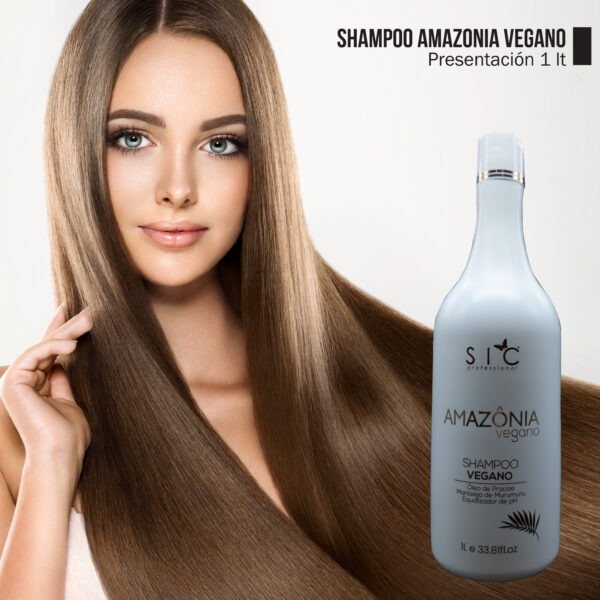 Shampoo Vegano Amazonia 1Lt Sic - Imagen 2