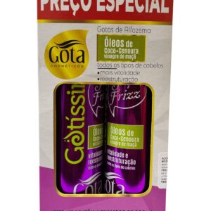 Kit Shampoo Y Acondicionador Gotisima Stop Frizz 300 ml