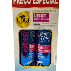 Kit Shampoo Y Acondicionador Gotisima Shine Hair 300 ml