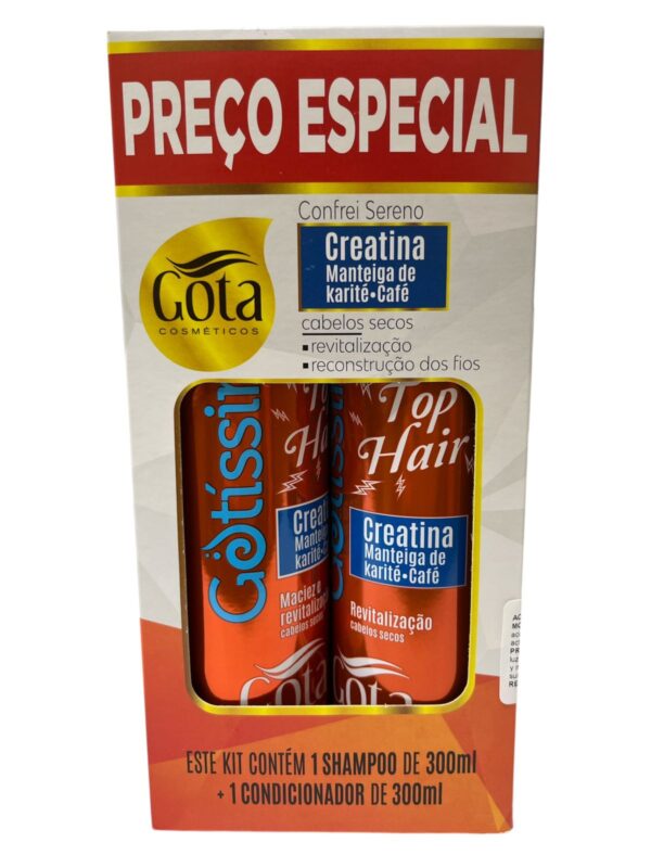 Kit Shampoo Y Acondicionador Gotisima Top Hair 300 ml