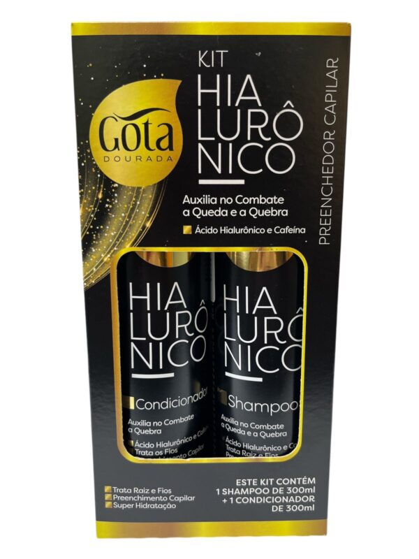 Kit Shampoo Y Acondicionador Hialurónico 300 ml