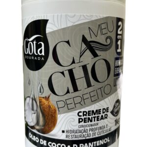 Mis Rizos Perfectos Crema para peinar con aceite de coco y D Pantenol 1 kg