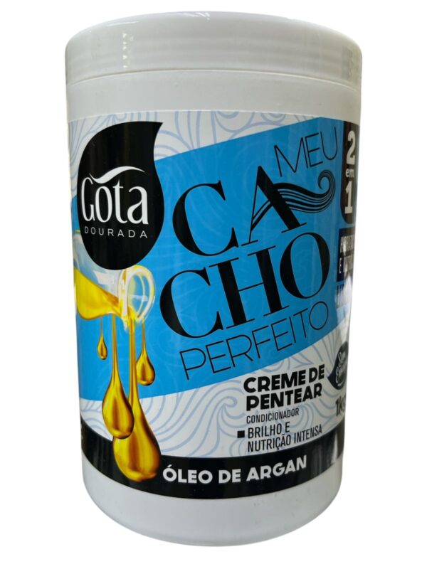 Mis Rizos Perfectos Crema para peinar con aceite de argán 1 kg
