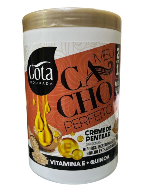 Crema De Peinar Mis Rizos Perfectos Vitamina E y Quinoa 1 kg