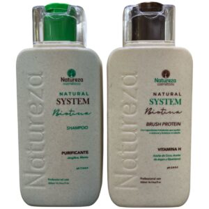 KIT ALISADO BIOTINA PREMIUM NATUREZA 300 ML