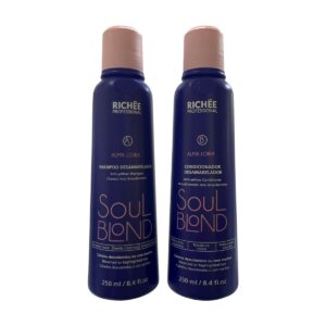 Kit shampoo y acondicionador soul blond 250 ml