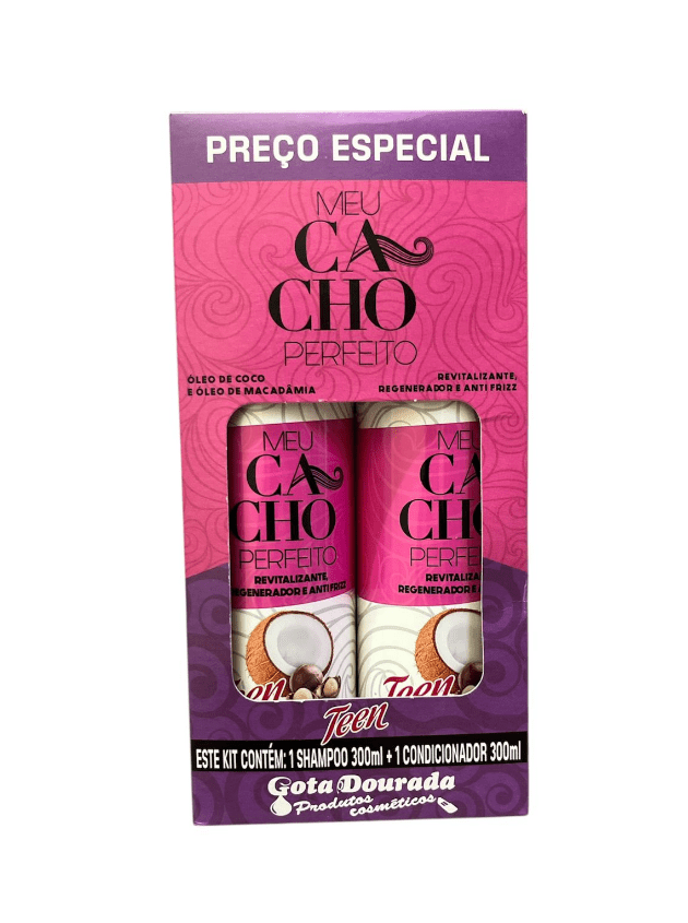Kit Shampoo Mis Rizos Perfecto Aceite de Macadamia 300 ml