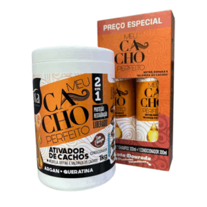 Kit Shampoo Mis Rizos Perfecto Mas Activador De Rizos Argan y Queratina