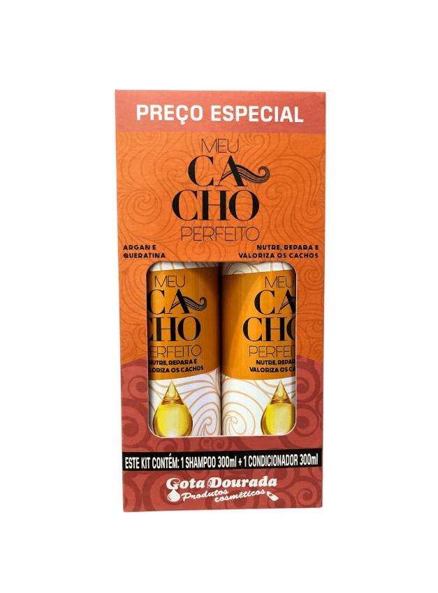 Kit Shampoo Mis Rizos Perfecto Argan y Queratina 300 ml