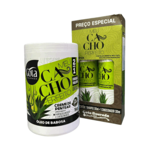 Kit Shampoo Mis Rizos Mas Crema De Peinar  Perfecto Aloe oil 300 ml