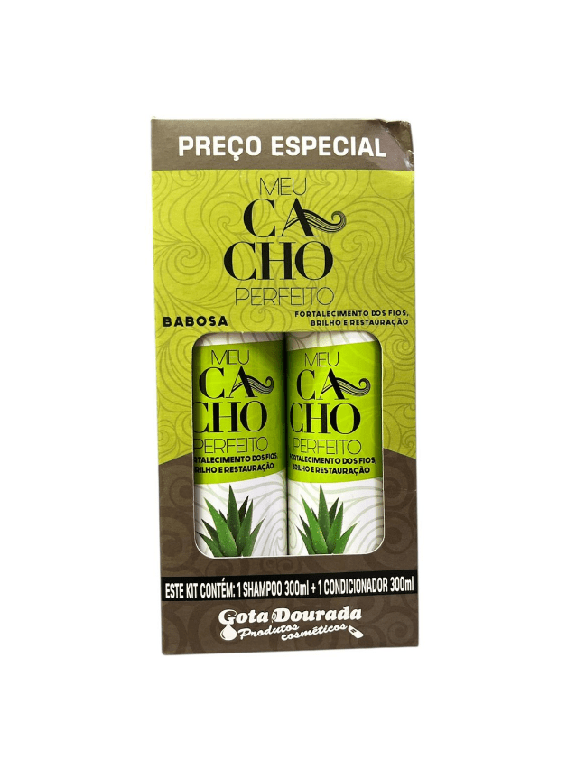 Kit Shampoo Mis Rizos Perfecto Aloe oil 300 ml