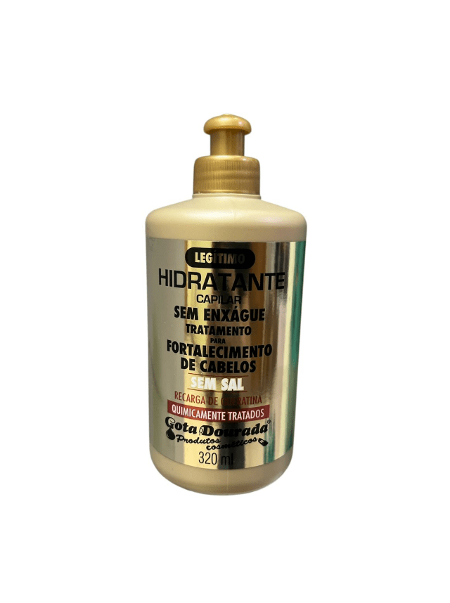 Crema sin enjuague para cabello tratado químicamente 320 ml